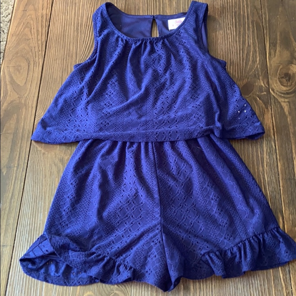Girls size 8 romper